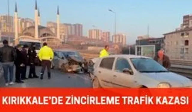 Kırıkkale’de Zincirleme Trafik Kazası: Çok Sayıda Yaralı