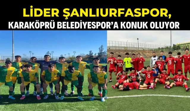 Lider Şanlıurfaspor, Karaköprü Belediyespor’a Konuk Oluyor