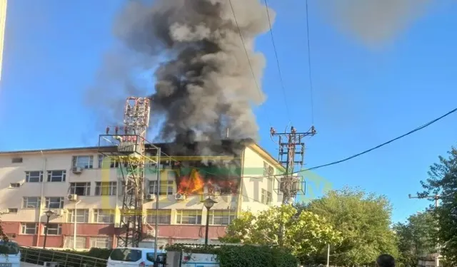 Kaymakamlık Binasında Korkutan Yangın