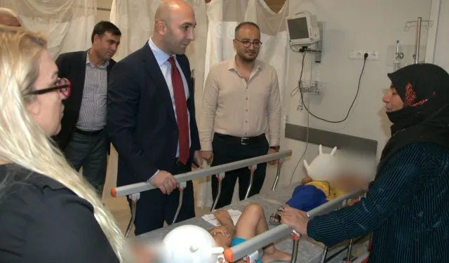 Ceylanpınar Kaymakamı Mehmet Çağatay Çakal, Feci Kazada Yaralananları Hastanede Ziyaret Etti