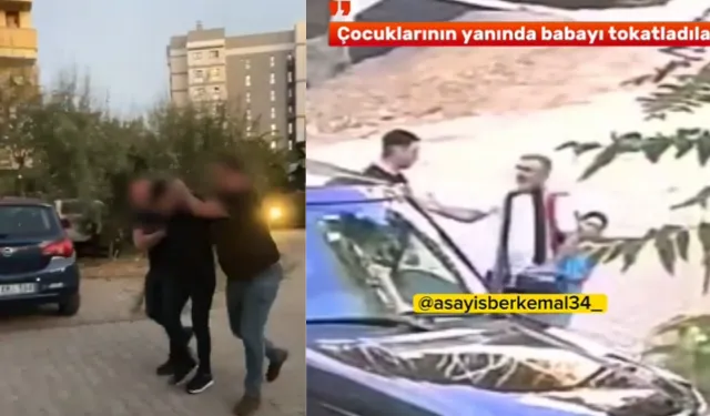 Çocuklarının Gözleri Önünde Babaya Saldırı: O Sürücü Gözaltında