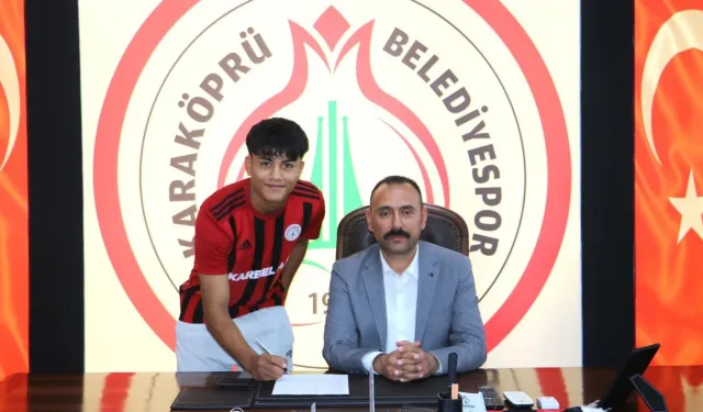 Karaköprü Belediyespor’un Geleceği Parlıyor: Enes Karadeniz Sahneye Çıkıyor