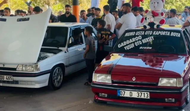 Modifiye Tutkunları Ceylanpınar’da Buluştu, Ortalık Kızıştı!