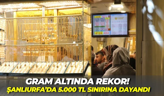 Şanlıurfa Kapalıçarşı Altın Fiyatları: Gram Altın Ne Kadar Oldu?