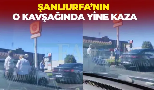 Şanlıurfa’nın O Kavşağında Yine Kaza