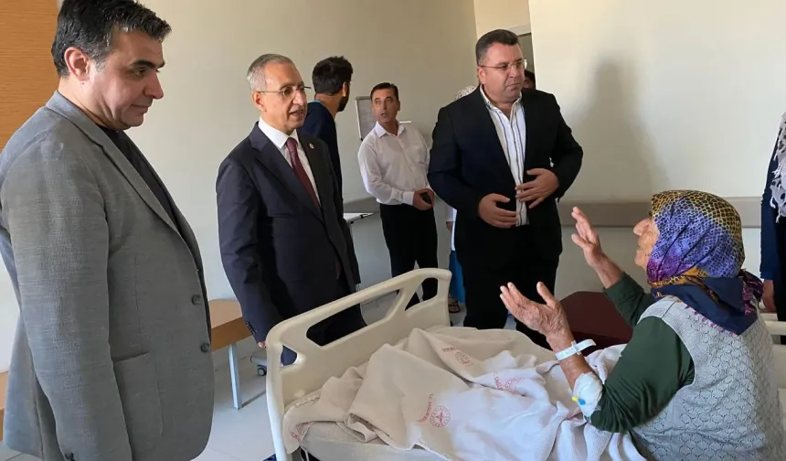 AK Parti Şanlıurfa Milletvekili Abdurrahim Dusak, Bozova’da Sağlık Hizmetlerini İnceledi