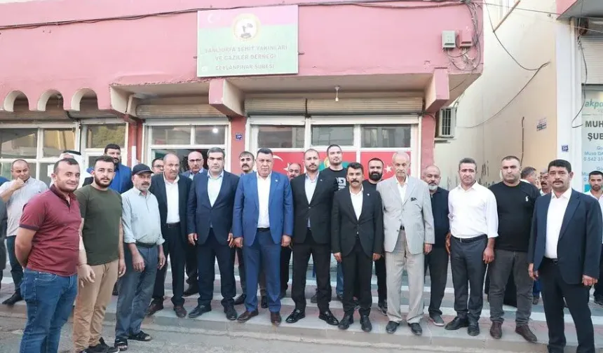 Millî Birlik Mesajı Veren MHP Heyeti Ceylanpınar’da Bakan Gibi Karşılandı